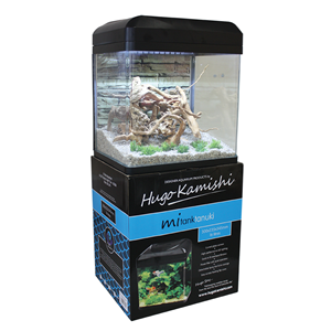 Hugo Kamishi Tanuki Aquarium 16L Black - Tropical Supplies North East