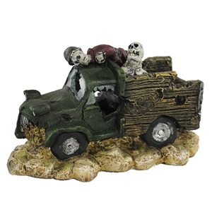 Hugo Jeep Skeleton 15x7x10cm - Tropical Supplies North East