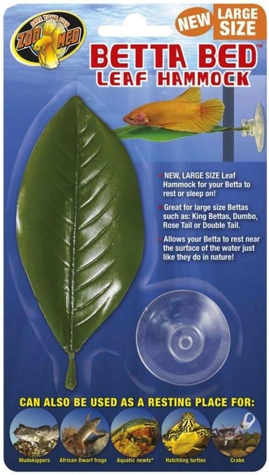 Zoomed Betta Leaf Hammock LRG - Tropical Supplies North East