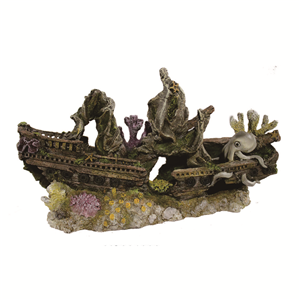 Hugo Octopus Ship 51x15x28cm