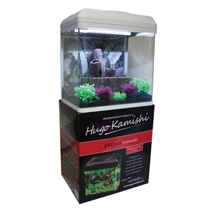 Hugo Kamishi Motosuko Aquarium 30L White - Tropical Supplies North East