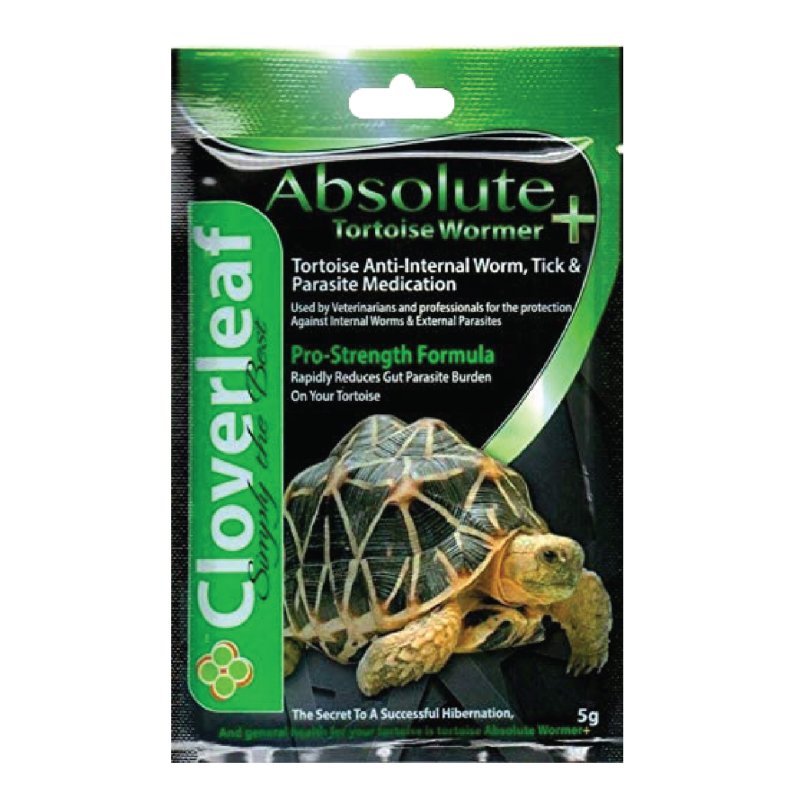 Cloverleaf Absolute+ Repti-Vet Tortoise Wormer+ 5g