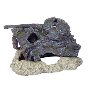 Hugo Tank Wreck 18x12x12cm - Tropical Supplies North East