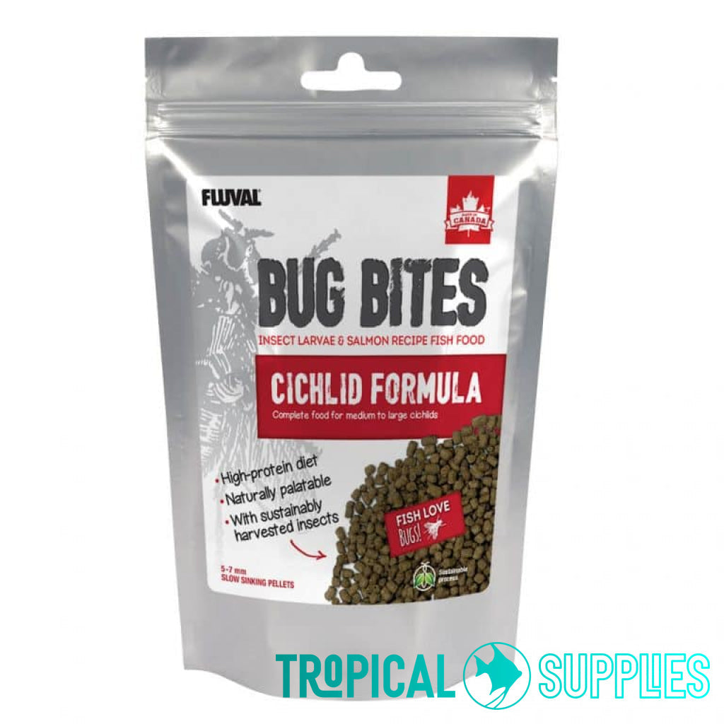 Fluval Bug Bites Cichlid Pellets 100g 5-7mm