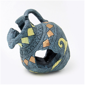 Hugo Blue Jar 13x10x12cm - Tropical Supplies North East