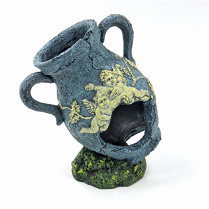 Hugo Blue Jar 14x9x16cm - Tropical Supplies North East