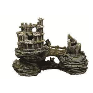 Hugo Ruined Village 31x15x22cm - Tropical Supplies North East