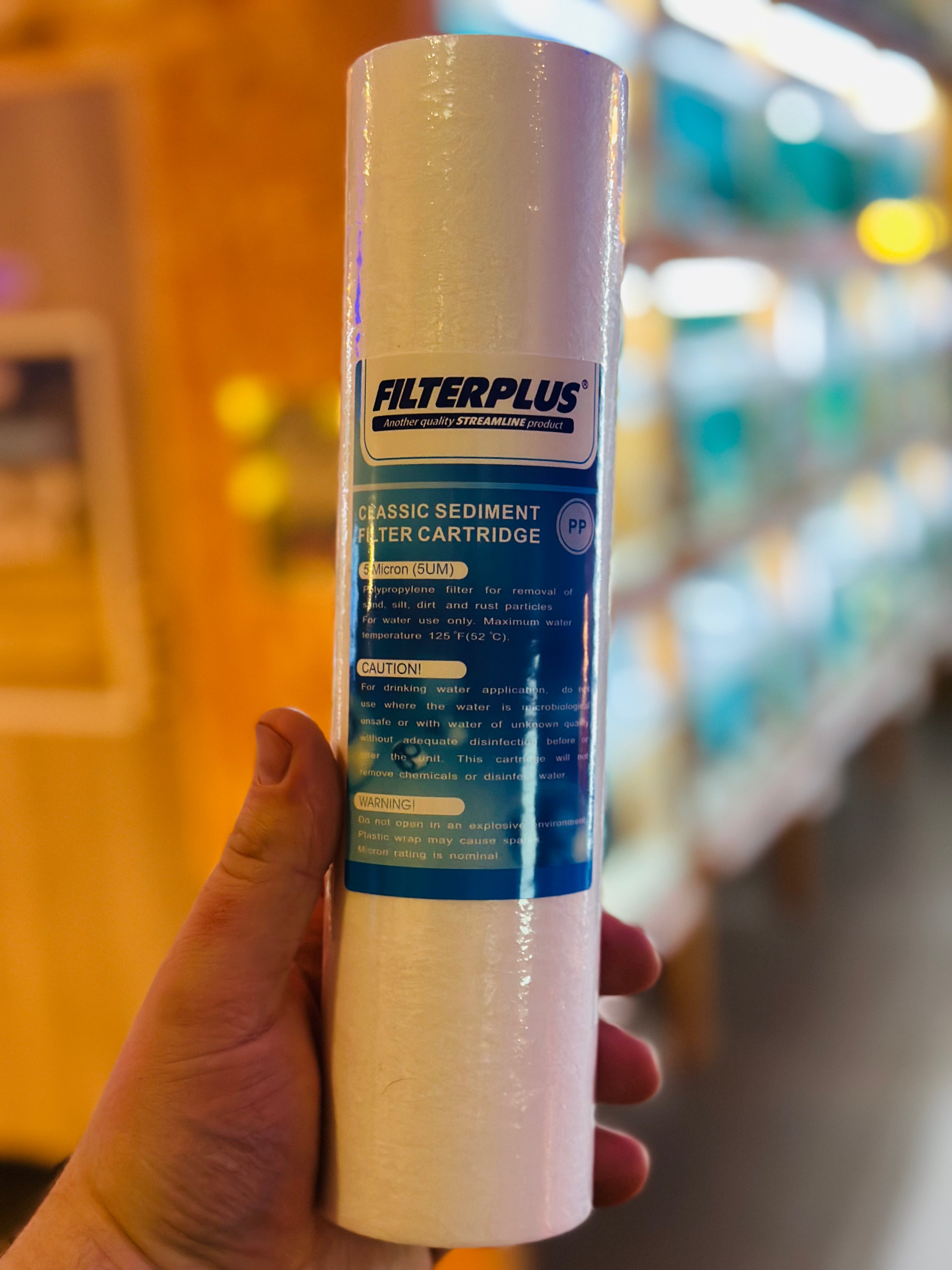10’’ Filterplus Sediment 5 Micron Pre Filter