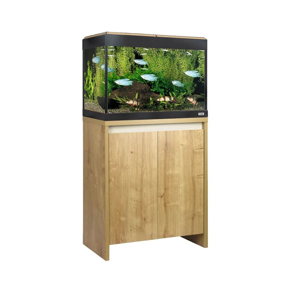 Fluval Roma 90 60cm Aquarium & Oak Cabinet - 90L