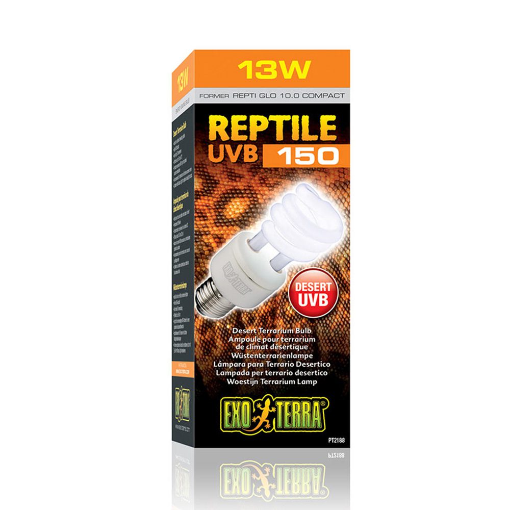 Exo Terra Reptile UVB 150 Compact Lamp 13w