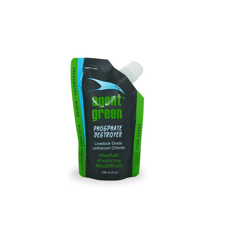 Blue Shark Agent Green Phosphate Remover - Tropical Supplies North East