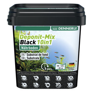 Dennerle Deponitmix Black 10in1 2.4kg - Tropical Supplies North East