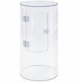 Repto Terra Clear Cylinder 15X15X30cm