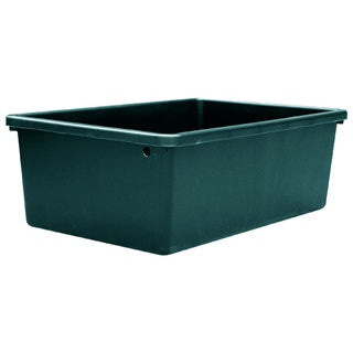 Laguna Rectangle Goldfish Tub 410L - Black - Collection ONLY