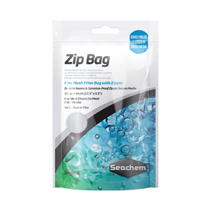 Seachem Zip Bag Medium Mesh 12.5x5.5 - Tropical Supplies North East