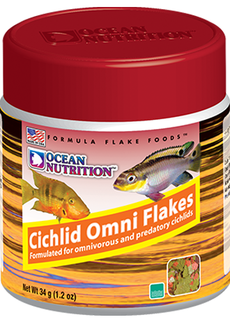 Ocean Nutrition Cichlid Omni Flake 34g - Tropical Supplies North East