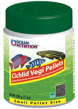 Ocean Nutrition Cichlid Vegi Pellet Sml 200g - Tropical Supplies North East