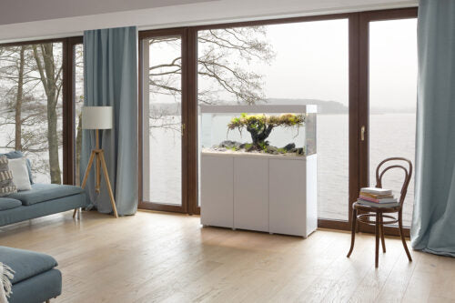 Aquael Opti Set Aquarium White 125L - Tropical Supplies North East