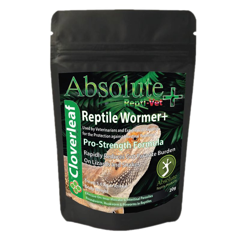 Cloverleaf Absolute+ Repti-Vet Reptile Wormer+ 20g
