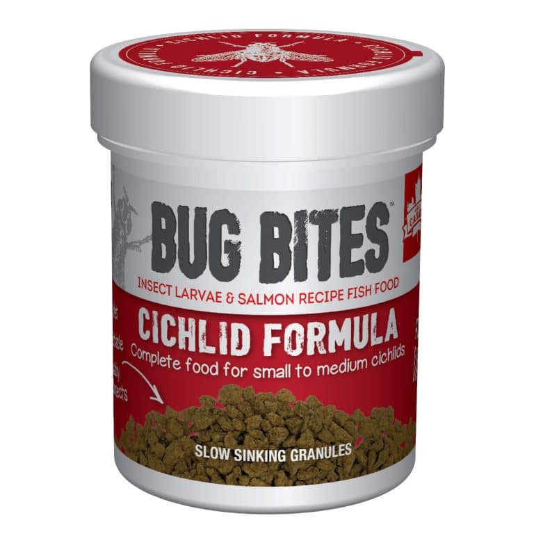 Fluval Bug Bites Cichlid Granules 45g