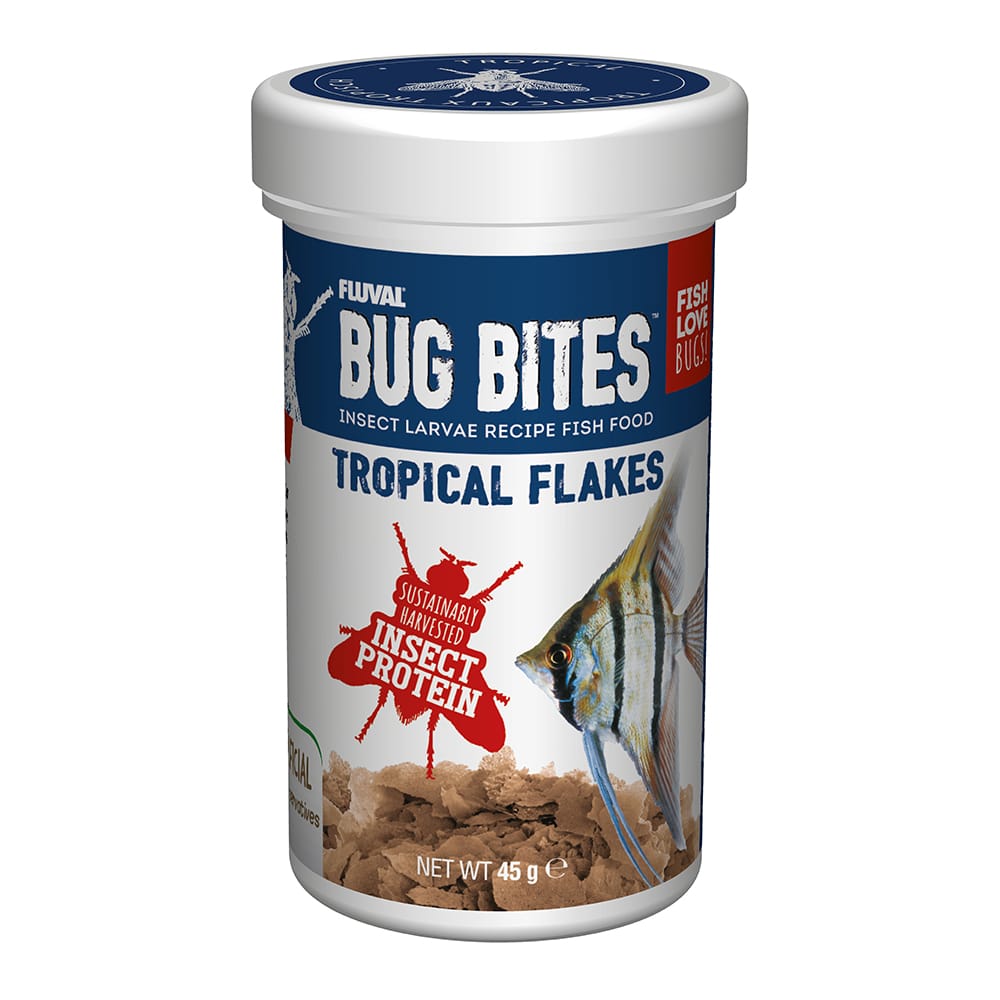 Fluval Bug Bites Tropical Flakes