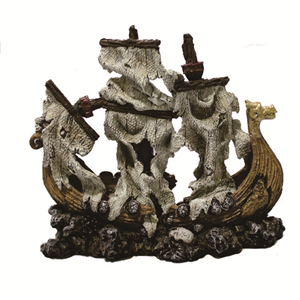 Hugo Viking Ship 26X11X23