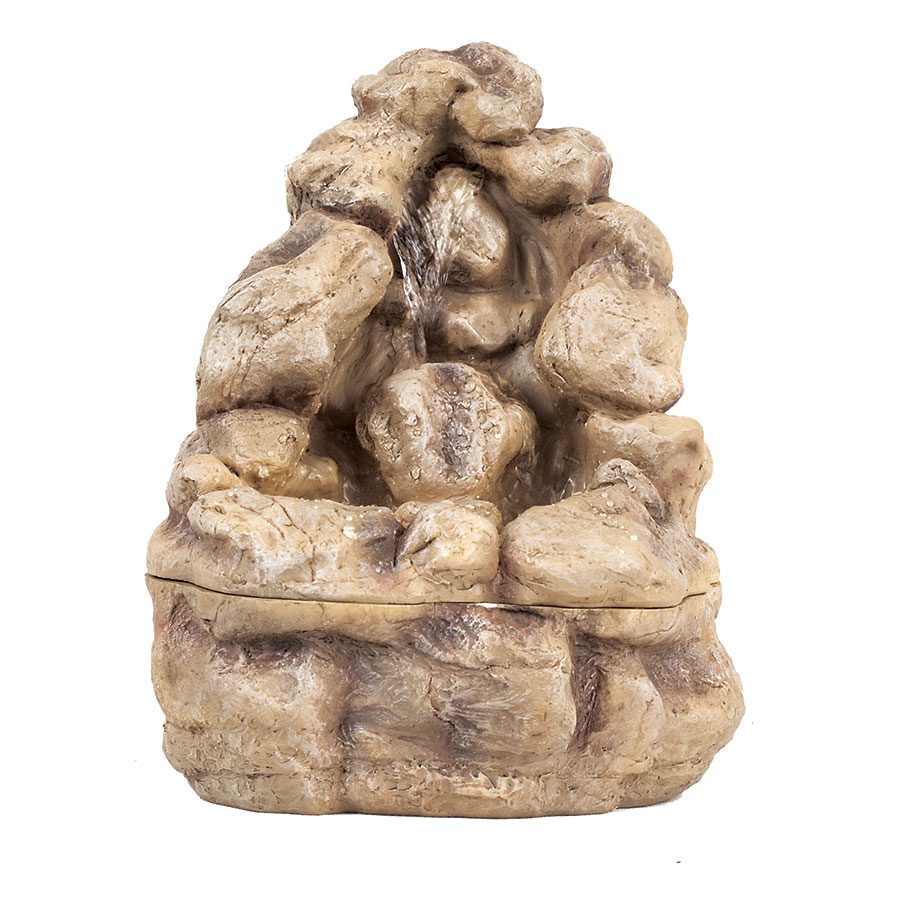ReptiZoo Pebble Mountain Waterfall 210x205x235mm