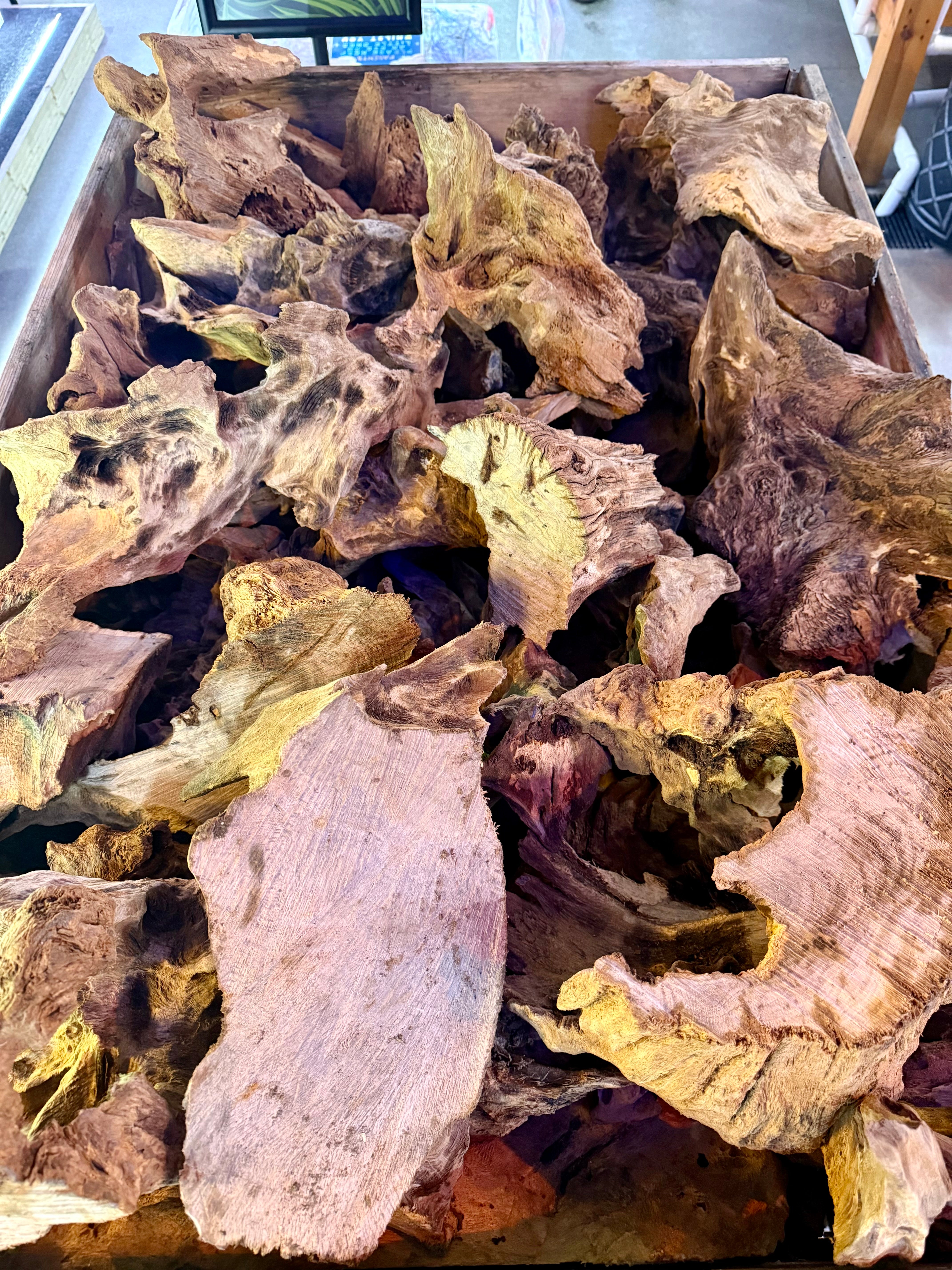 British Oak Bog Wood Per Kg