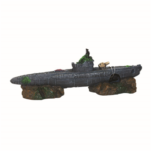 Hugo Submarine Rocks 25x6x9 - Tropical Supplies North East