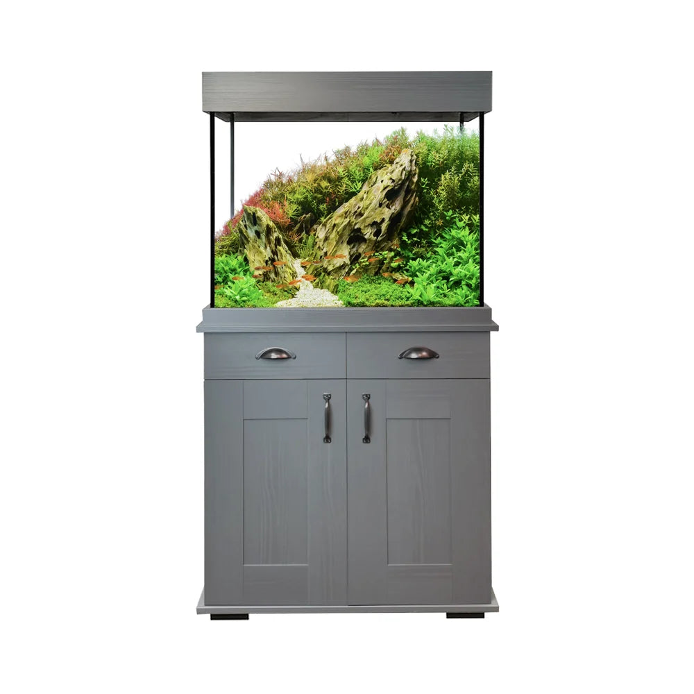 Fluval Shaker 168L Aquarium & Cabinet - Slate Grey