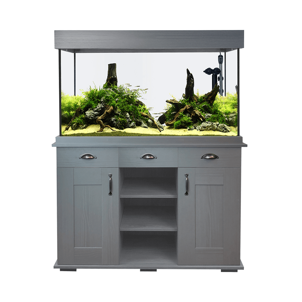 Fluval Shaker 345L Aquarium & Cabinet - Slate Grey
