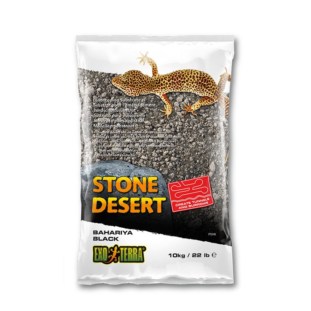 Exo Terra Black Stone Desert Substrate 10kg