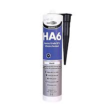 HA6 Black Aquarium Silicone 310ml