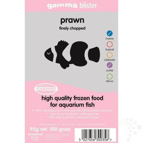 Gamma Chopped Prawn Blister Pack 100g