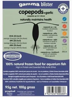 Gamma Copepod + Garlic Blister Pack 100g