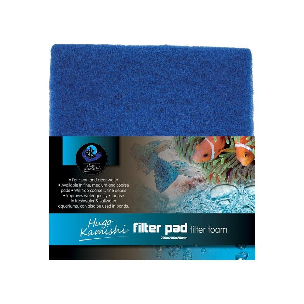 Hugo Kamishi Blue Filter Foam 20x20x2cm £6.99 Tropical Supplies North East