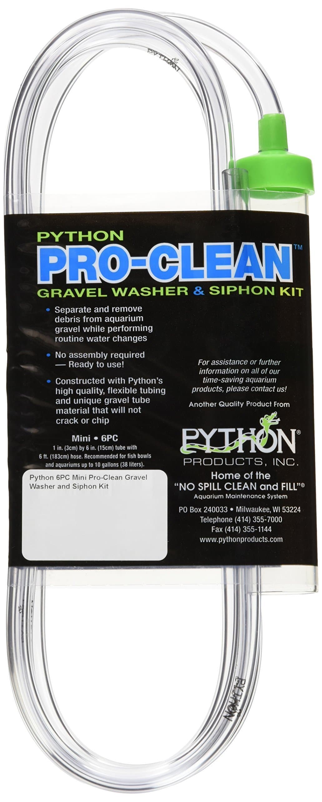 Python Pro Clean Gravel Cleaner Mini £8.99 Tropical Supplies North East