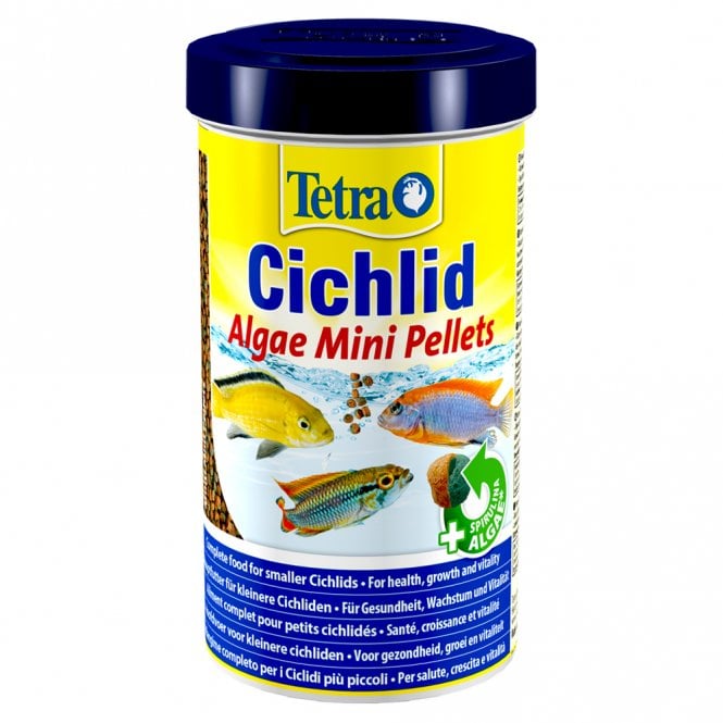 Tetra Cichlid Algae Mini Pellets 170g - Tropical Supplies North East
