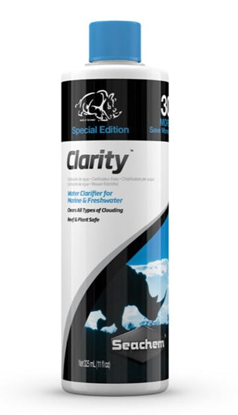Seachem Clarity Promotion 325ml - Tropical Supplies North East