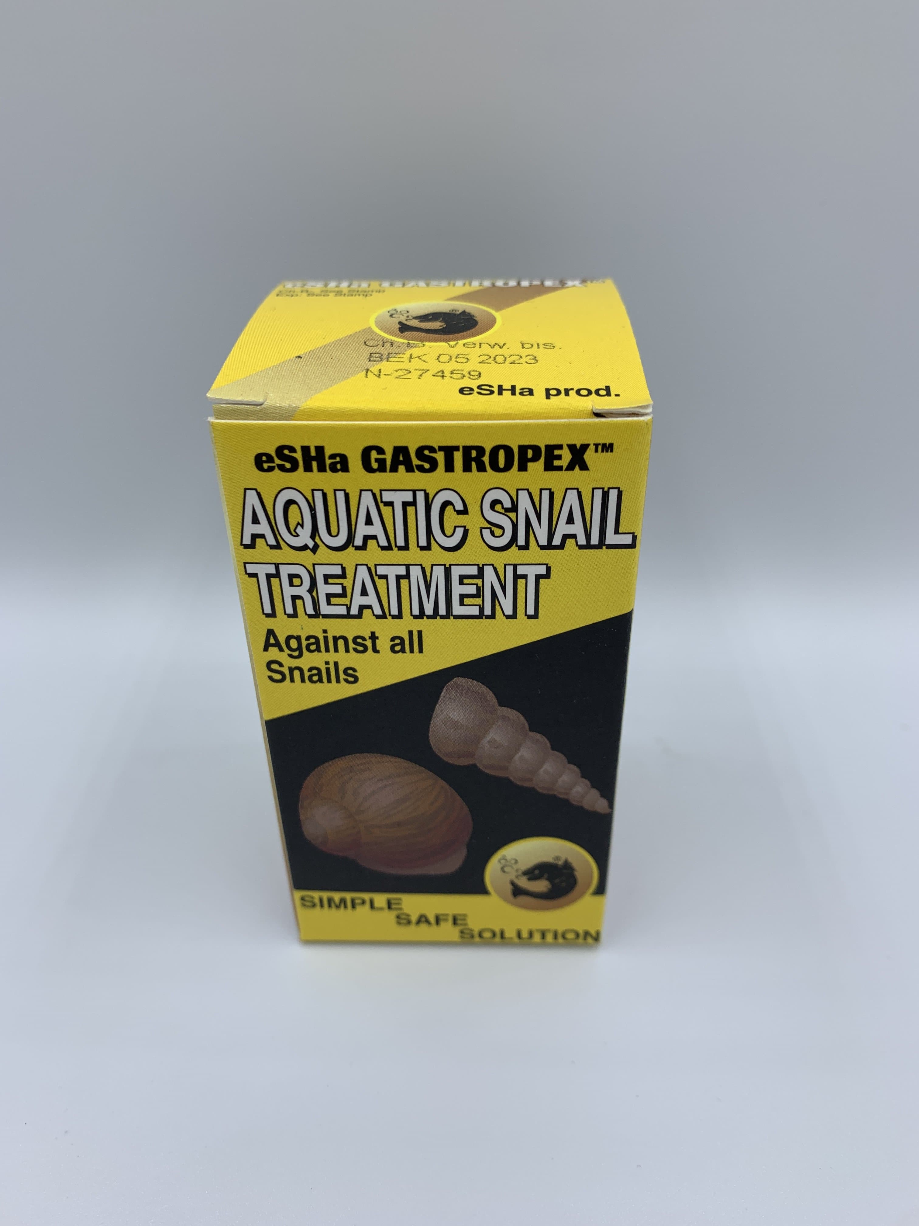 eSHa Gastropex Aquatic Snail Treatment 20ml - Tropical Supplies North East