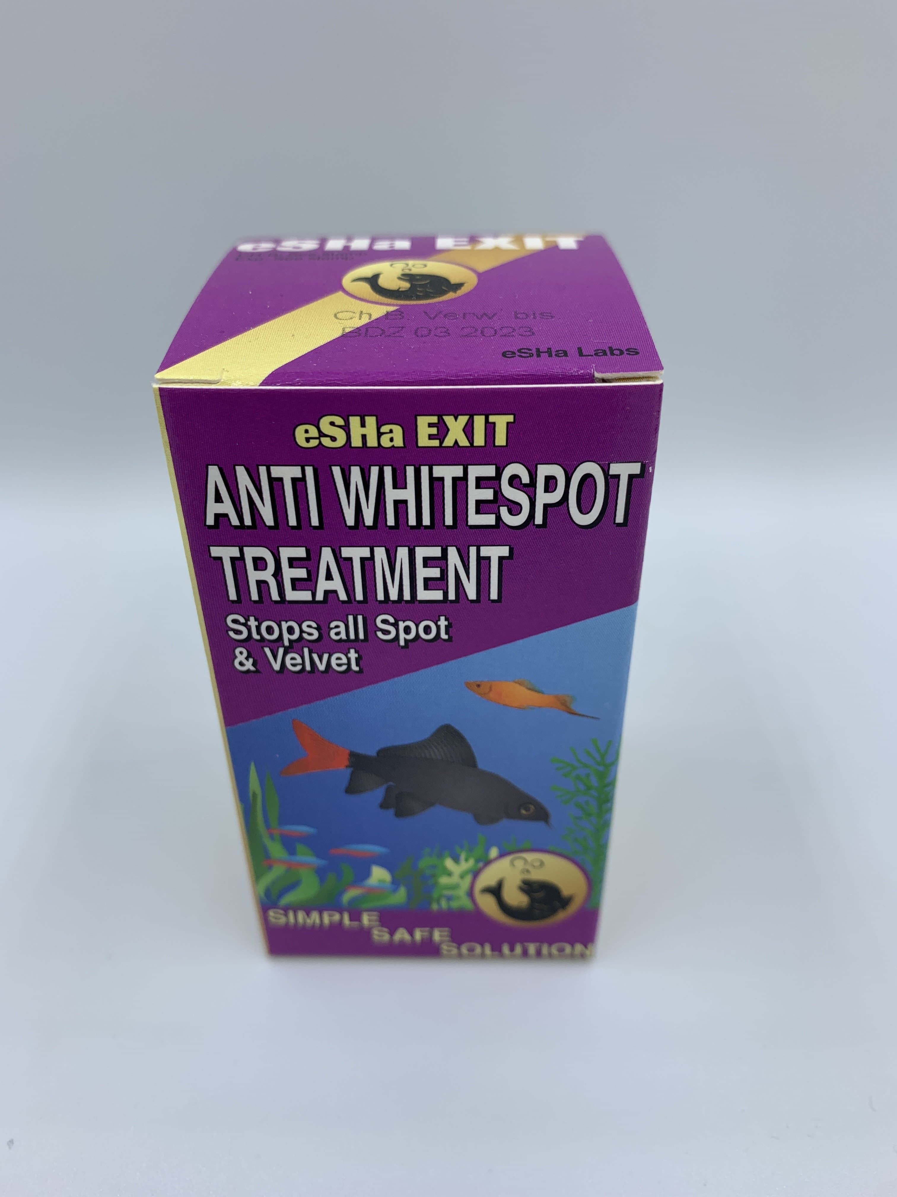eSHa Exit Anti Whitespot Treatment 20ml - Tropical Supplies North East