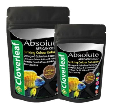 Cloverleaf Absolute African Cichlid Colour Enhancing Diet £11.99 Tropical Supplies North East
