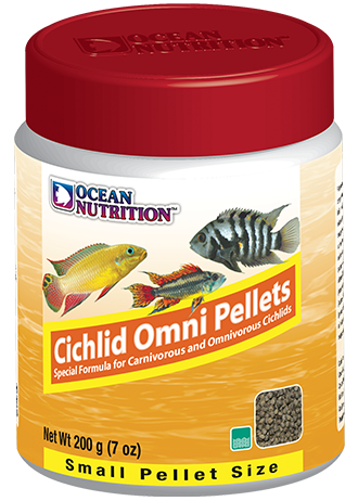 Ocean Nutrition Cichlid Omni Pellet Sml 200g - Tropical Supplies North East