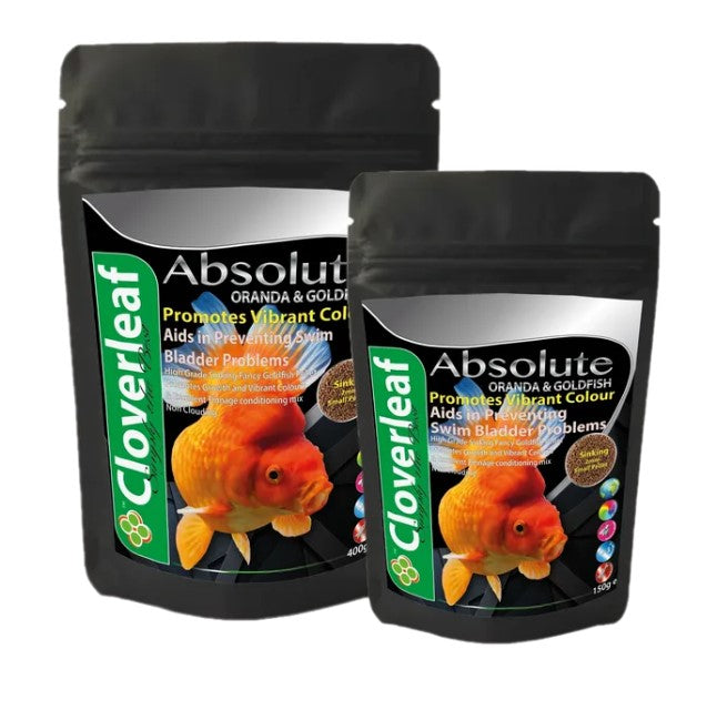 Cloverleaf Absolute Sinking Oranda & Goldfish Diet £12.99 Tropical Supplies North East