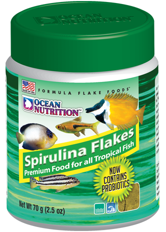 Ocean Nutrition Spirulina Flake 70g £11.49 Tropical Supplies North East