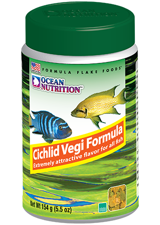 Ocean Nutrition Cichlid Vegi Flake 156g £20.49 Tropical Supplies North East